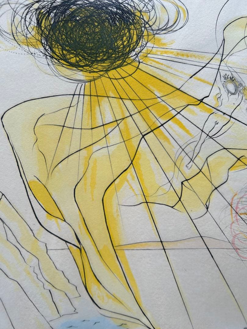 サルバドール・ダリ銅版画エッチング 『ビーナスの大勝利』1971年ダリ