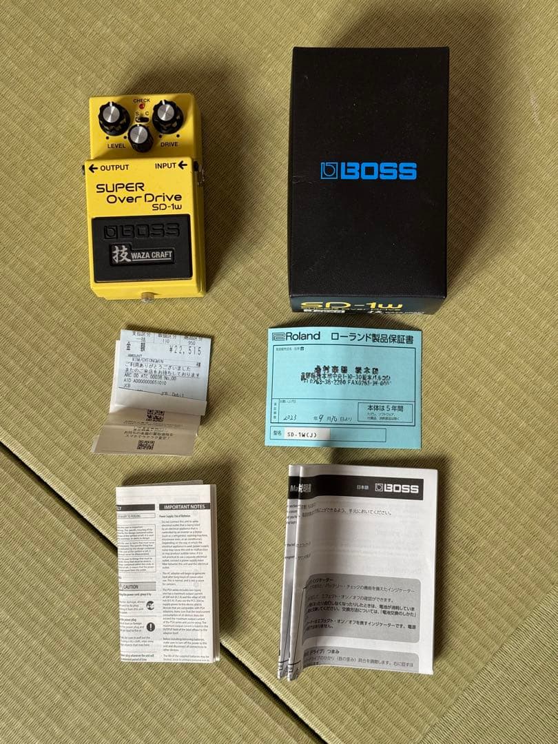 BOSS SD-1w SUPER OverDrive ー オーバドライブ