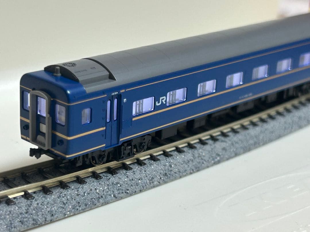 Nゲージ　KATO 10-822 823 24系　寝台特急　あけぼの　フル編成