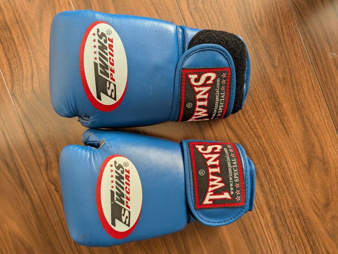 TWINS SPECIAL ボクシンググローブ 8oz ブルー - メルカリ