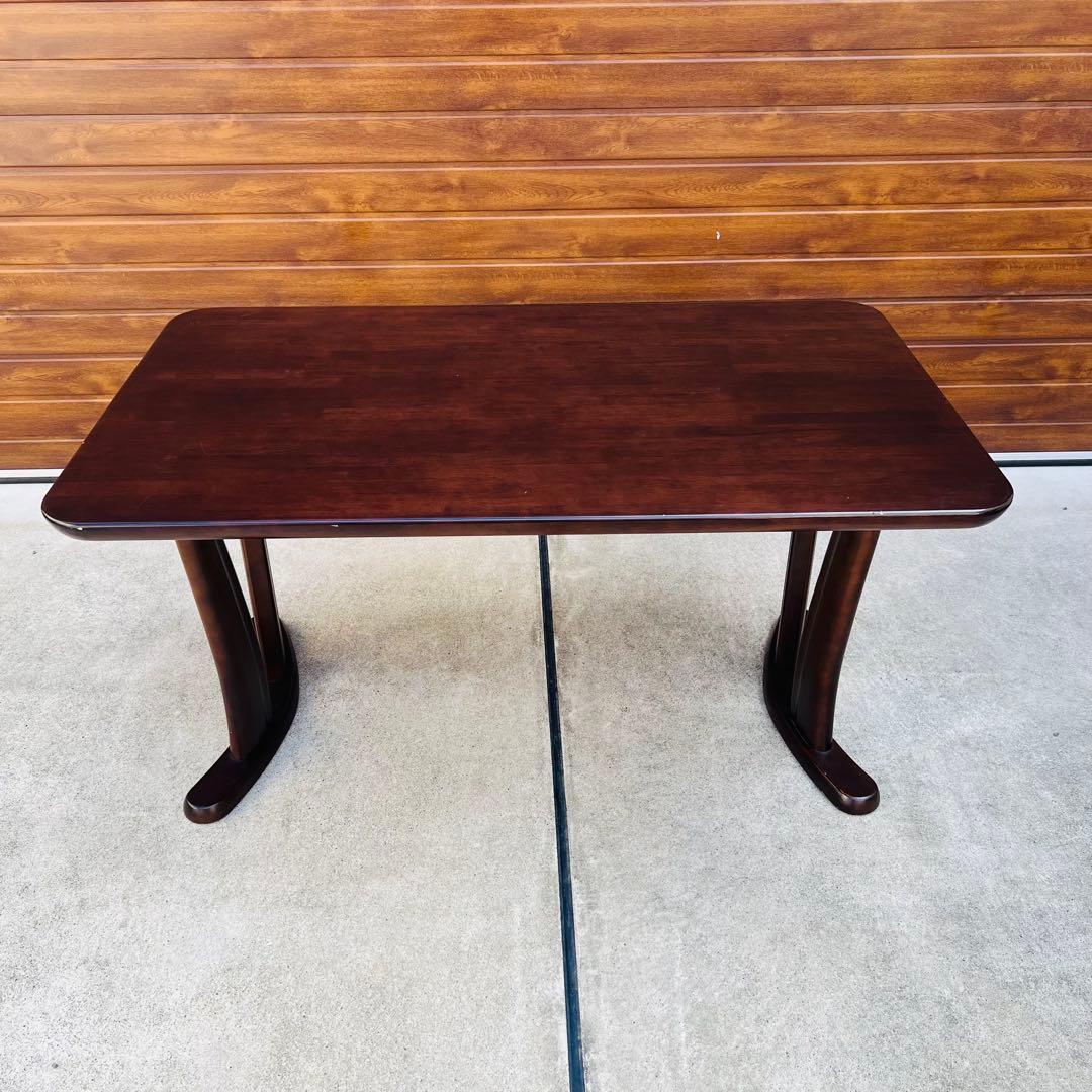 美品 希少 カリモク Direttore ダイニングテーブル W1350