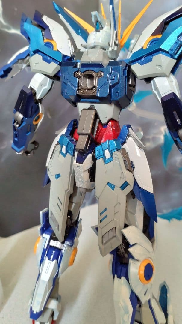 海外製プラモデル ZZA BLUE FLAME CH-01 完成品