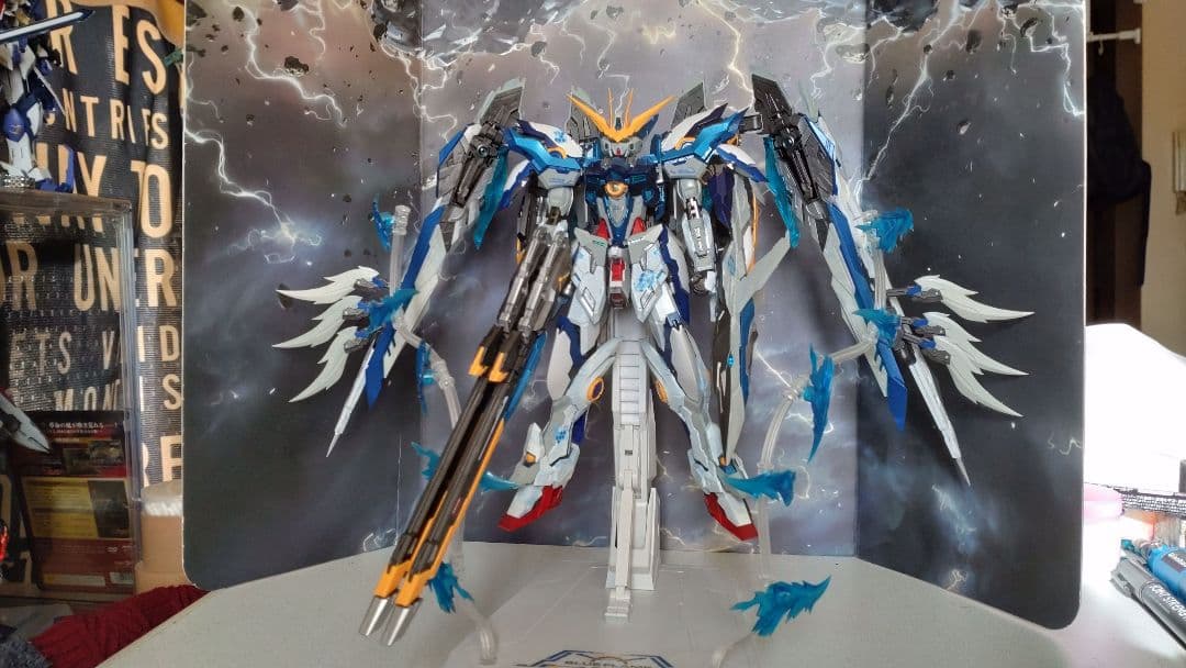 海外製プラモデル ZZA BLUE FLAME CH-01 完成品