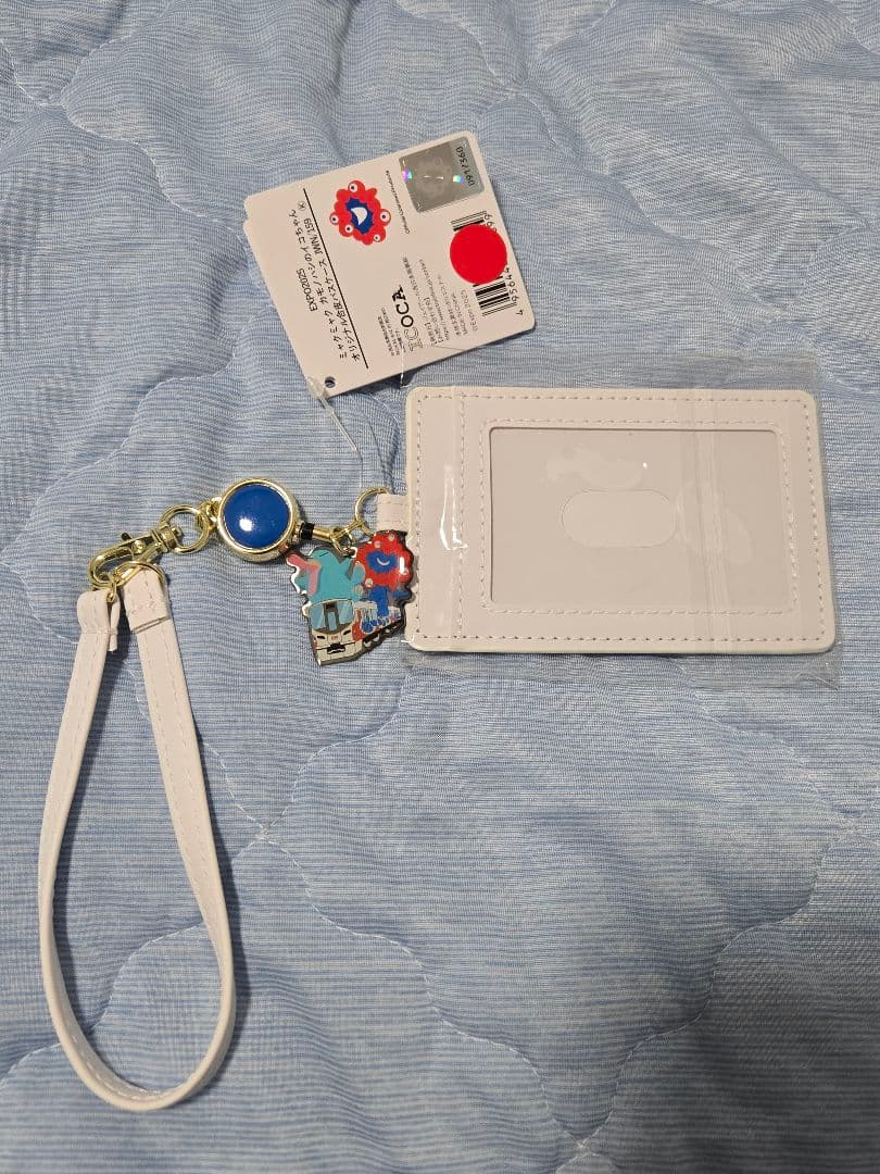 恭*哉様 完売品　万博限定ミャクミャク記念ICOCA + 合皮パスケースセット