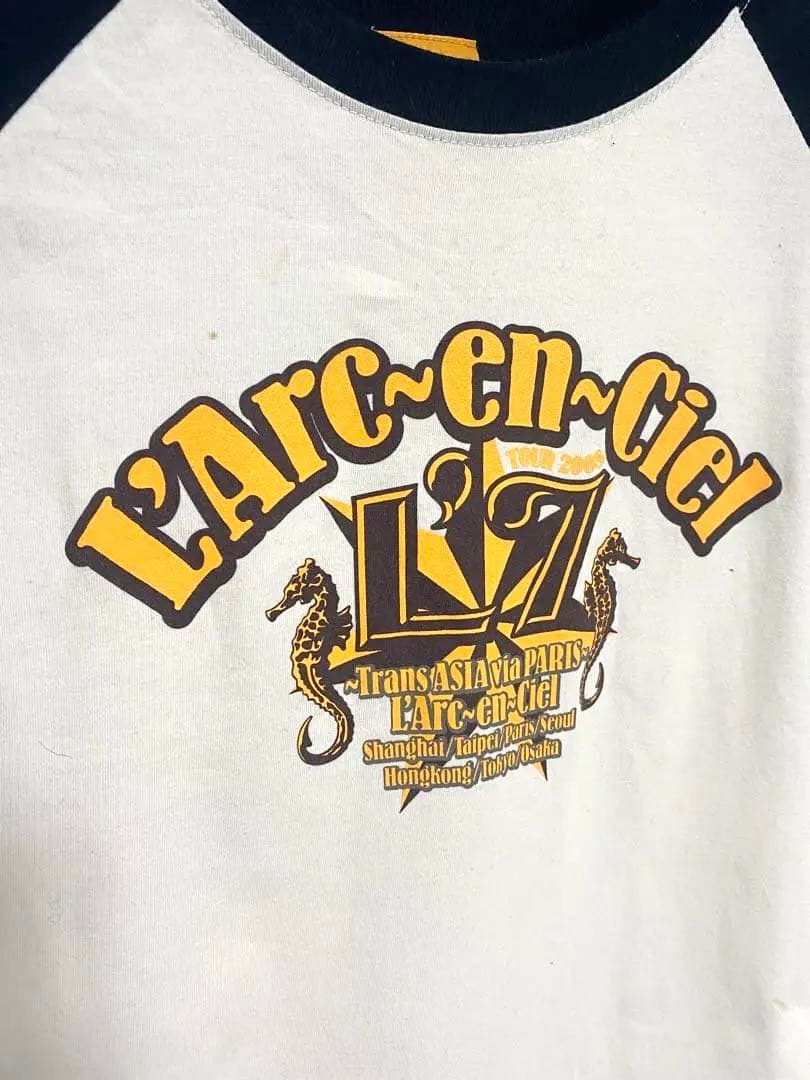 L'Arc~en~Ciel Tシャツ&タオル TOUR 2008 L'7 (M) - メルカリ