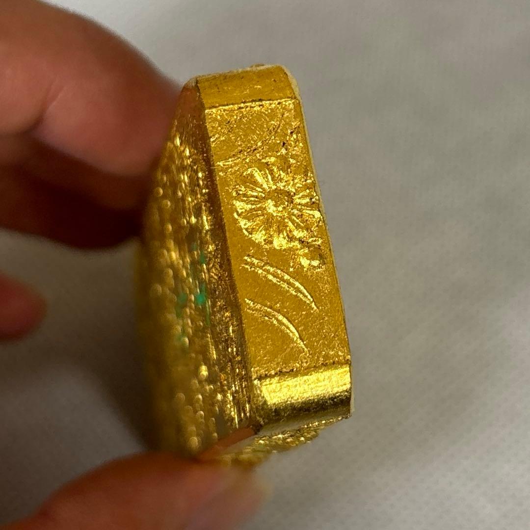 古墨 最高級墨「東京 鳩居堂」金巻 最上菜種油煙墨