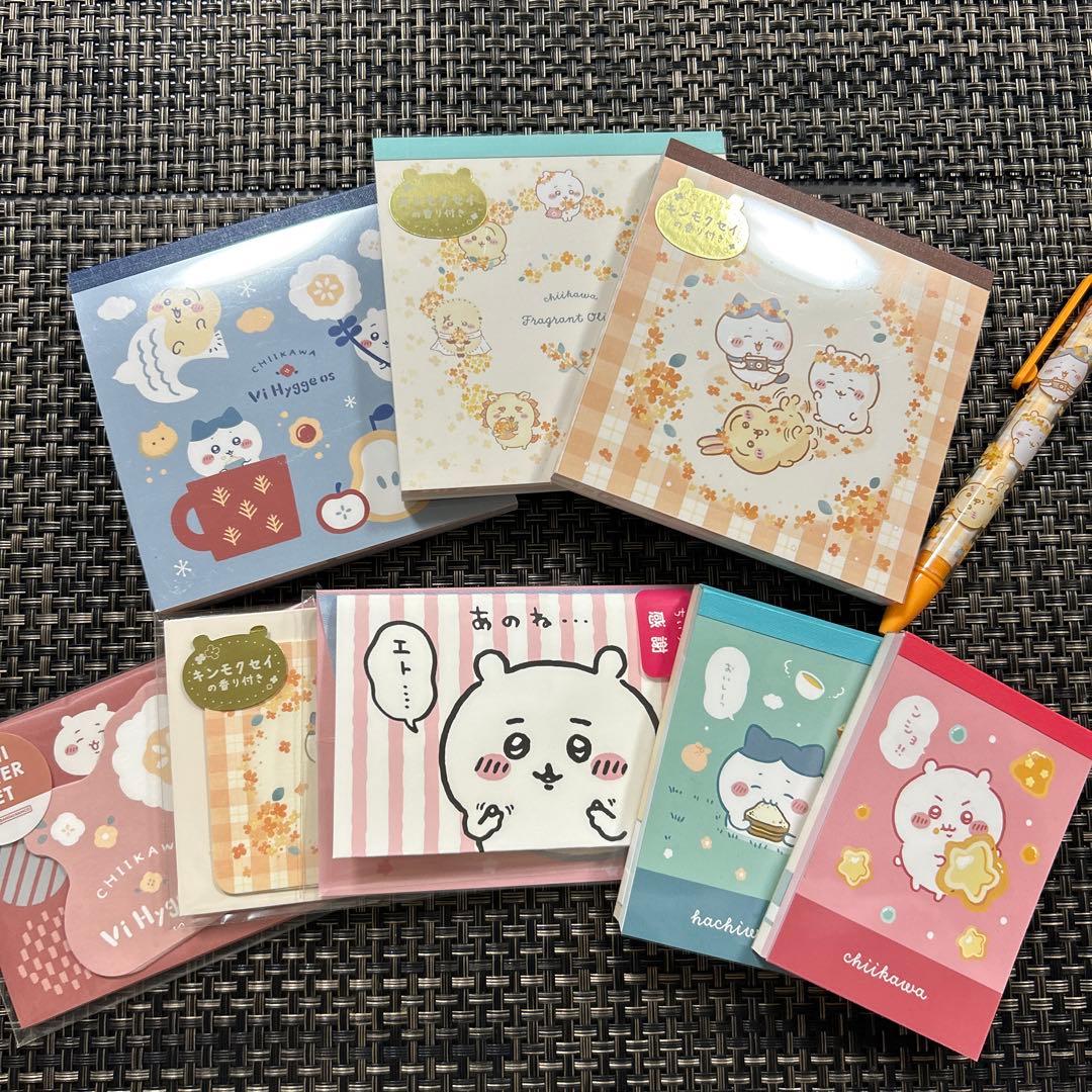 ちいかわ メモ帳＆メッセージカードセット - メルカリ