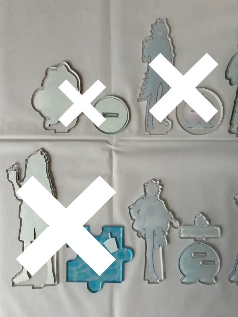 【カラフルピーチ】アクリルスタンド じゃぱぱ10点セット(バラ売り1個〜◯)