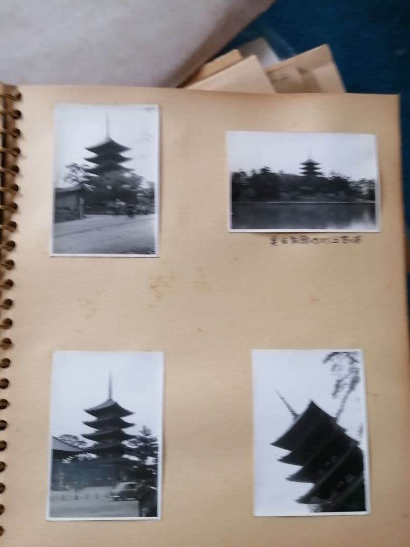 W 金閣寺の写真アルバム 昭和レトロ写真 モノクロ 京都 奈良 風景 寺院
