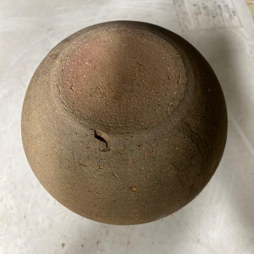 新羅の壺 中型 彫刻模様 花器 花瓶