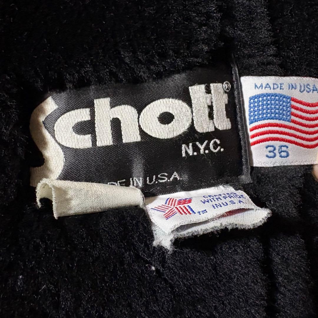 SCHOTT ショット ムートンジャケット ムートンコート