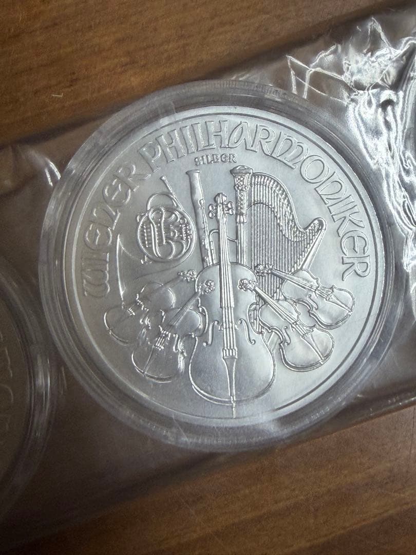 オーストリア ウィーン1オンス銀貨 2025年クリアケース付￼ - メルカリ