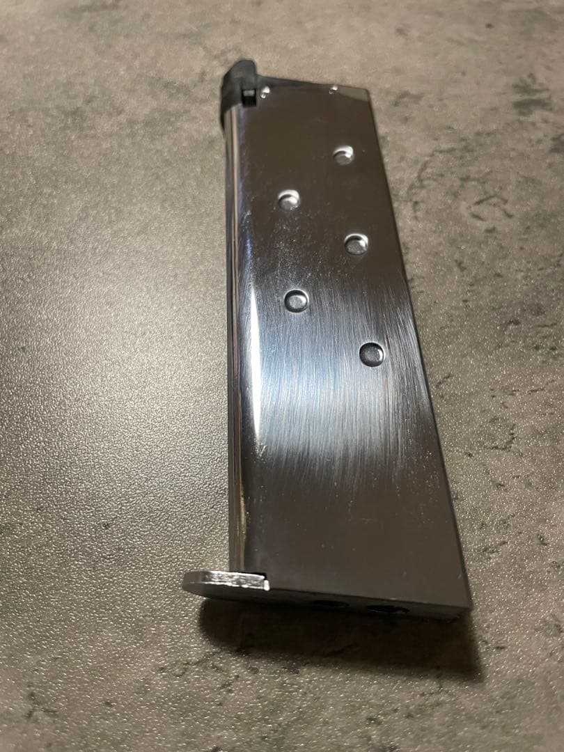 【極美品】東京マルイ コルト ガバメント シリーズ'70 ニッケルフィニッシュ