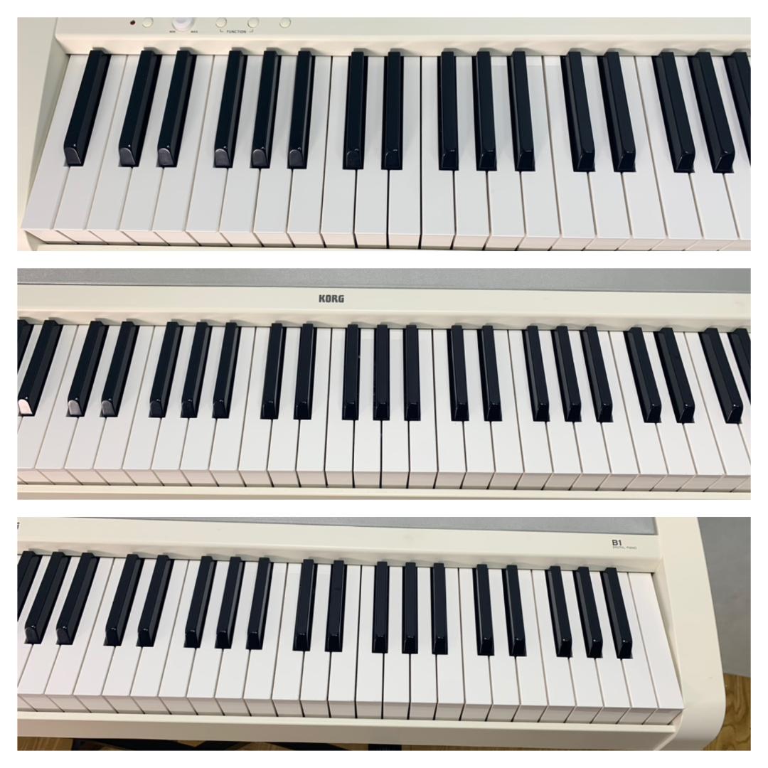 S☆877 KORG 電子ピアノ B1 ホワイト