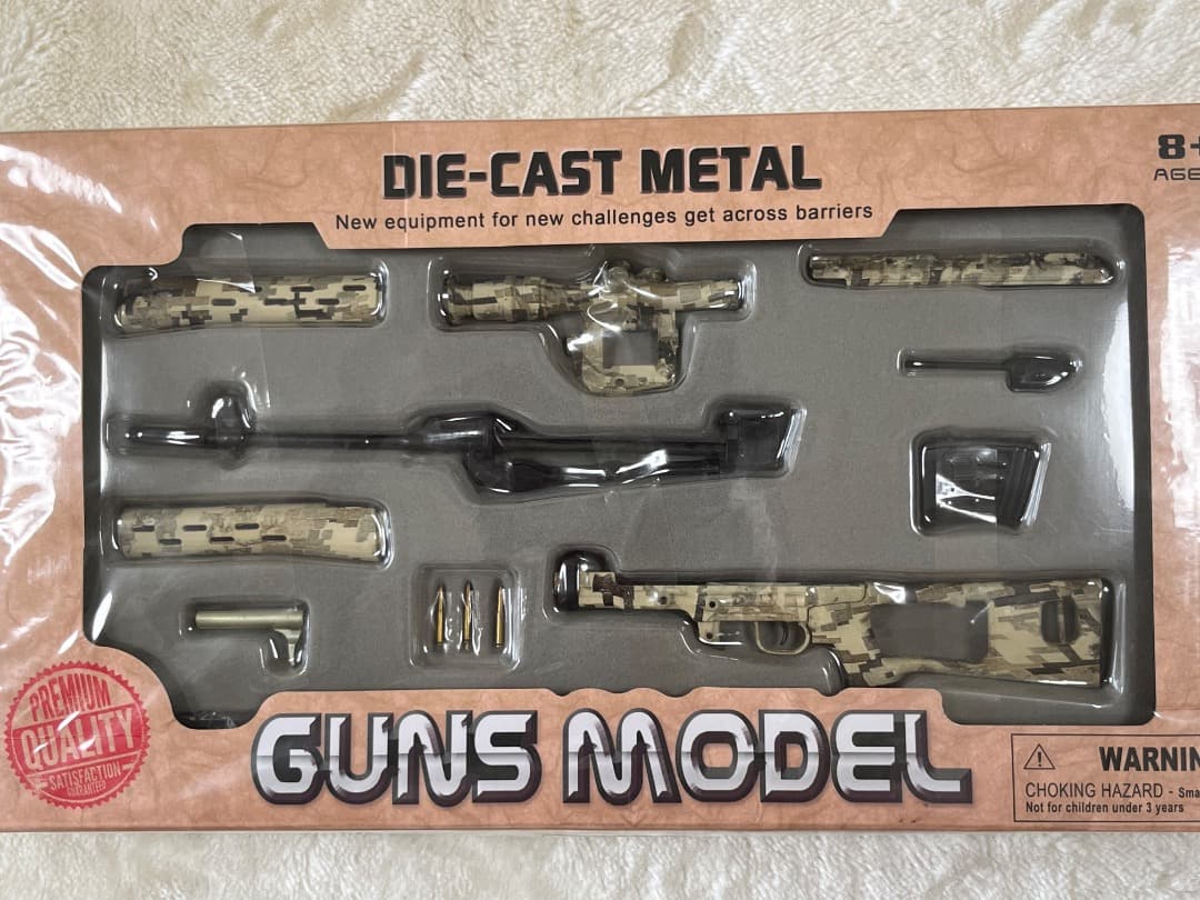 FAMOUS GUNS ダイキャスト製 モデルガン　1/6スケール　6点セット