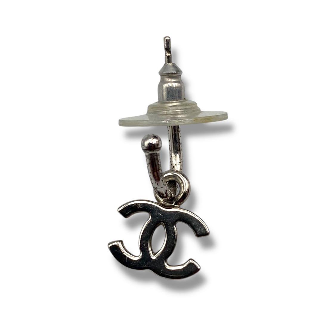 極美品 CHANEL シャネル フープピアス ココマーク ヴィンテージ
