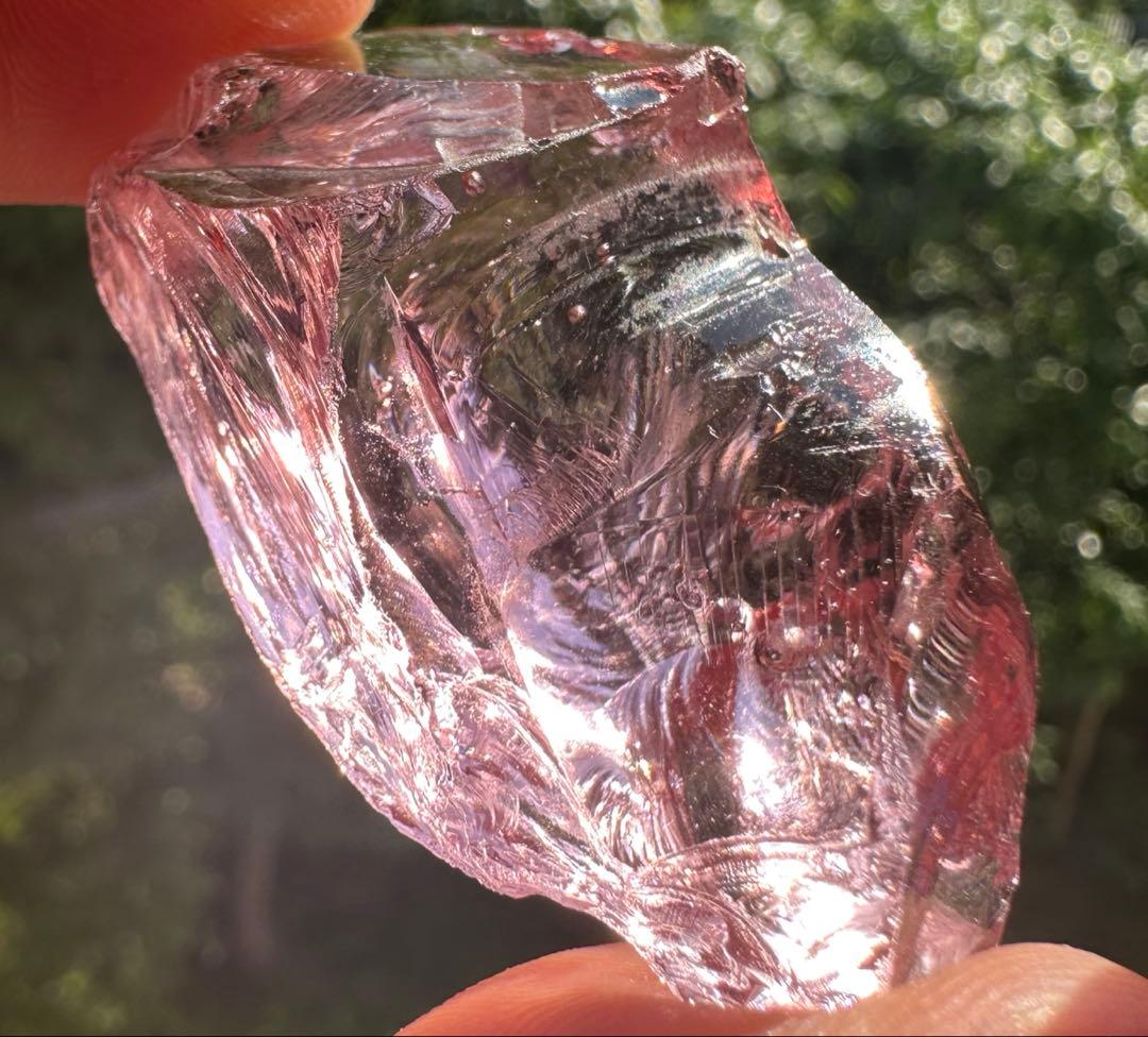 専用2点非常に希少シエラネバダ産アンダラクリスタル ピンク レムリア