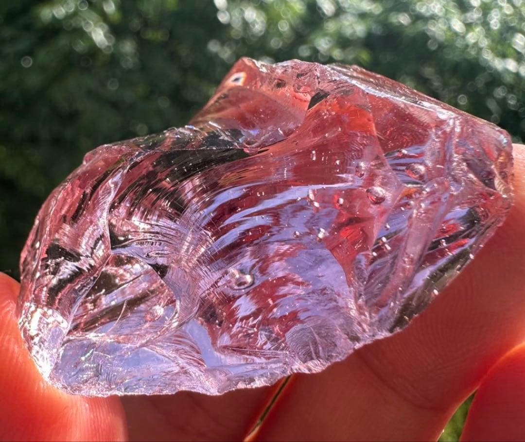 専用2点非常に希少シエラネバダ産アンダラクリスタル　ピンク　レムリア瞑想ヨガ 専用2点非常に希少シエラネバダ産アンダラクリスタル ピンク レムリア