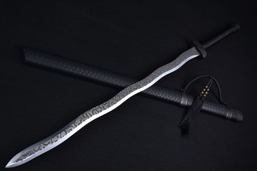 武具　刀装具　日本刀　模造刀 横刀 直刀 曲龍