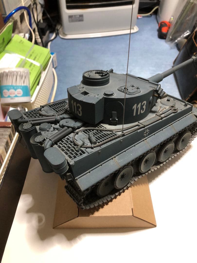 1/24戦車モデル グレー 113