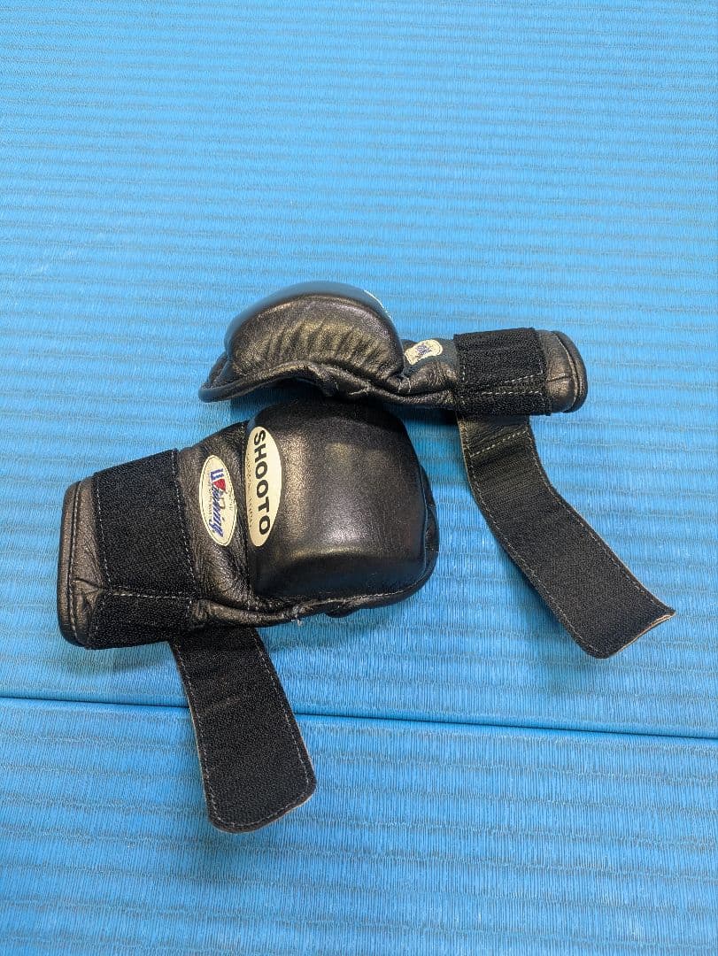 SHOOTO オープンフィンガーグローブ 黒 Winning製 Mサイズ MMA