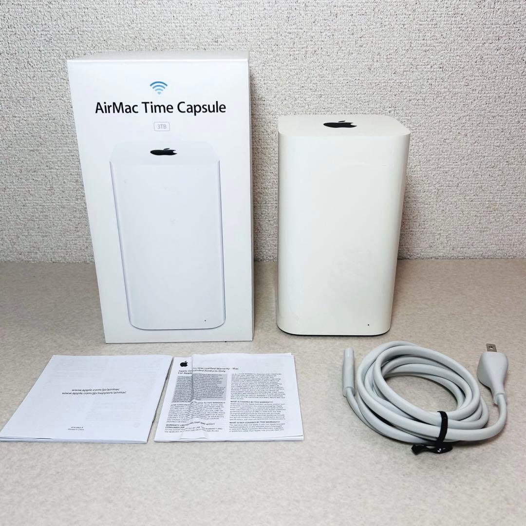 希少Apple AirMac Time Capsule 3TB ME182J/A