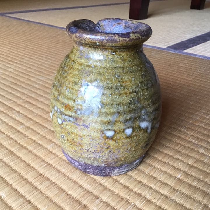 お歯黒壺 越前焼 江戸時代 小壺 ベスト 越前 お歯黒壺 鉄漿壺 古越前