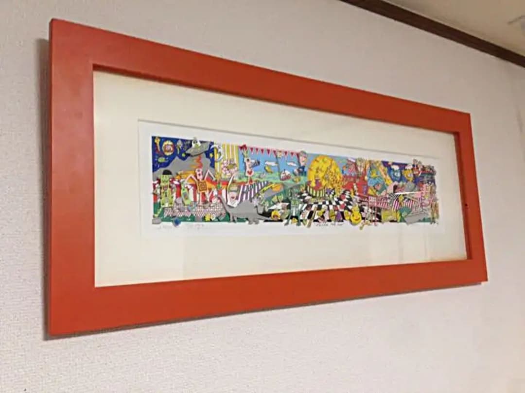 JAMES RIZZI FOLLOW THE SUN 3Dシルクスクリーン