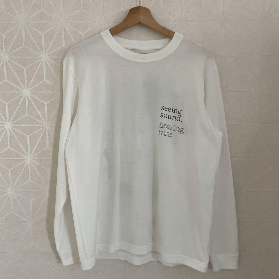希少品.希少サイズ】⧫ 坂本龍一 | 音を視る時を聴く 長袖Tシャツ