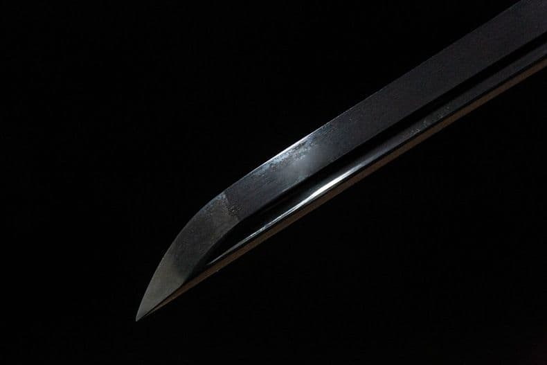 戦術刀 ロングタイプ 古兵器 武具 刀装具 鍛造打 鋼刀 冷兵器 黒武者 武士道