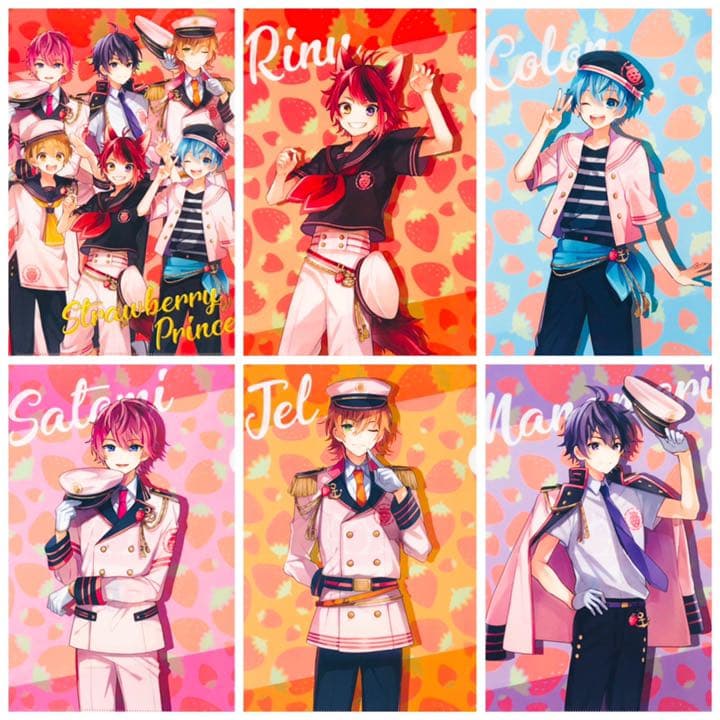 新品☆すとぷり☆クリアファイル☆いちごまりんver.☆6点セット - メルカリ