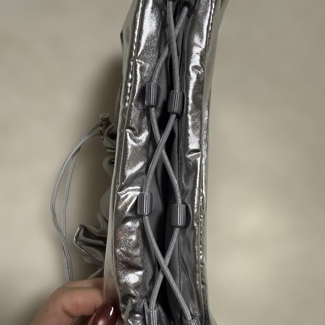 topologie トポロジー ボトルサコッシュ　バンジー シルバー