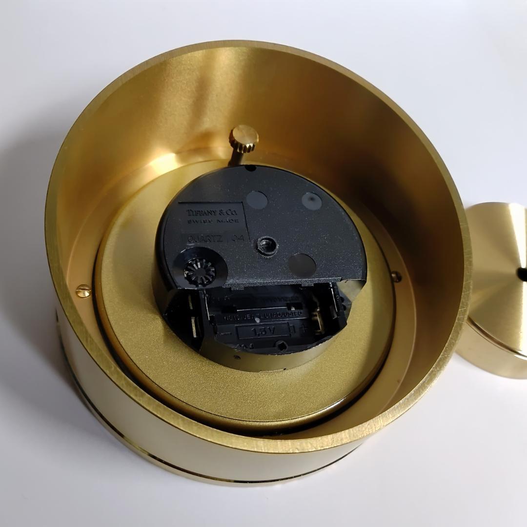 ジャンク】ティファニー TIFFANY アトラス クロック 置き時計