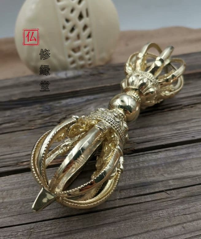 【修縁堂】 真言宗 密教法具 九鈷杵 辟邪 密教法具 魔除け 厄除け