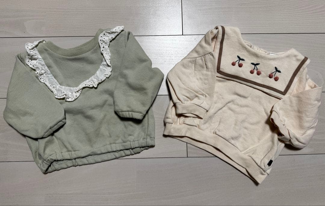 まとめ売り23点 女の子 春夏服 80.90 アウターあり プティマインの通販