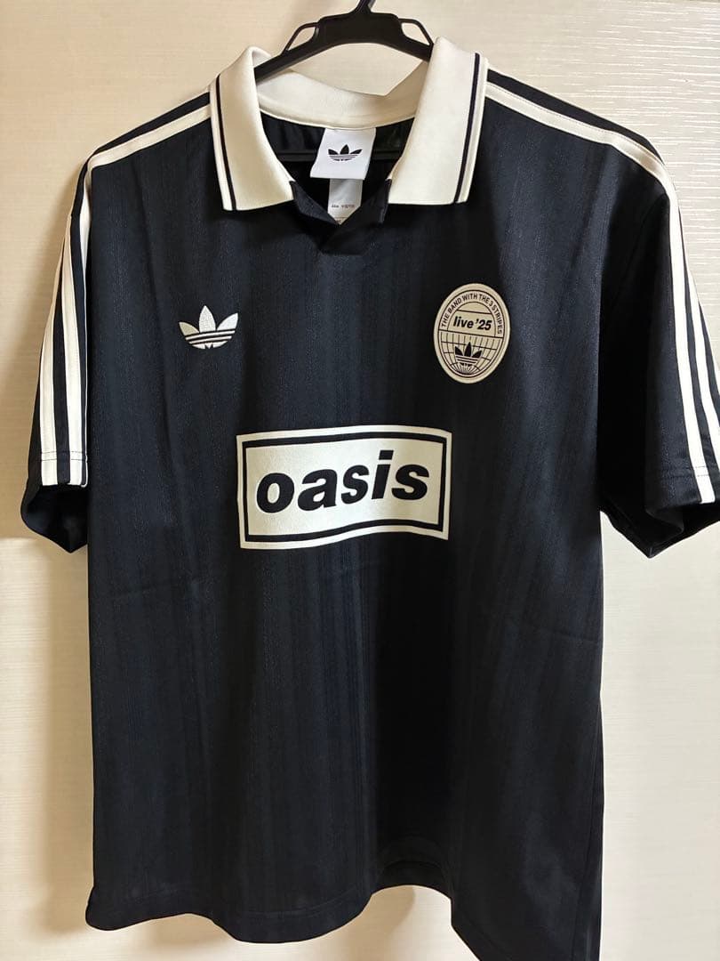 Oasis ‘25＜「TOKYO, JAPAN」入＞ジャカード ジャージー S黒 Oasis '25＜「TOKYO, JAPAN」入＞ジャカード ジャージー S黒
