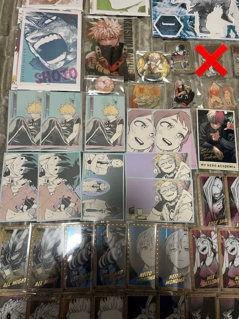 僕のヒーローアカデミア 原画展 グッズ まとめ売り 轟焦凍 緑谷出久 爆豪勝己