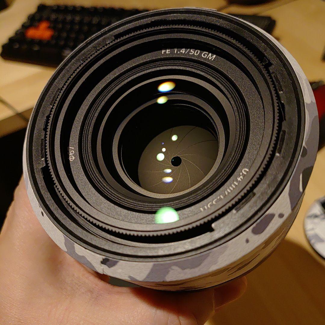 価格交渉ok】SONY レンズ FE 50mm F1.4 GM フィルター付き カメラ