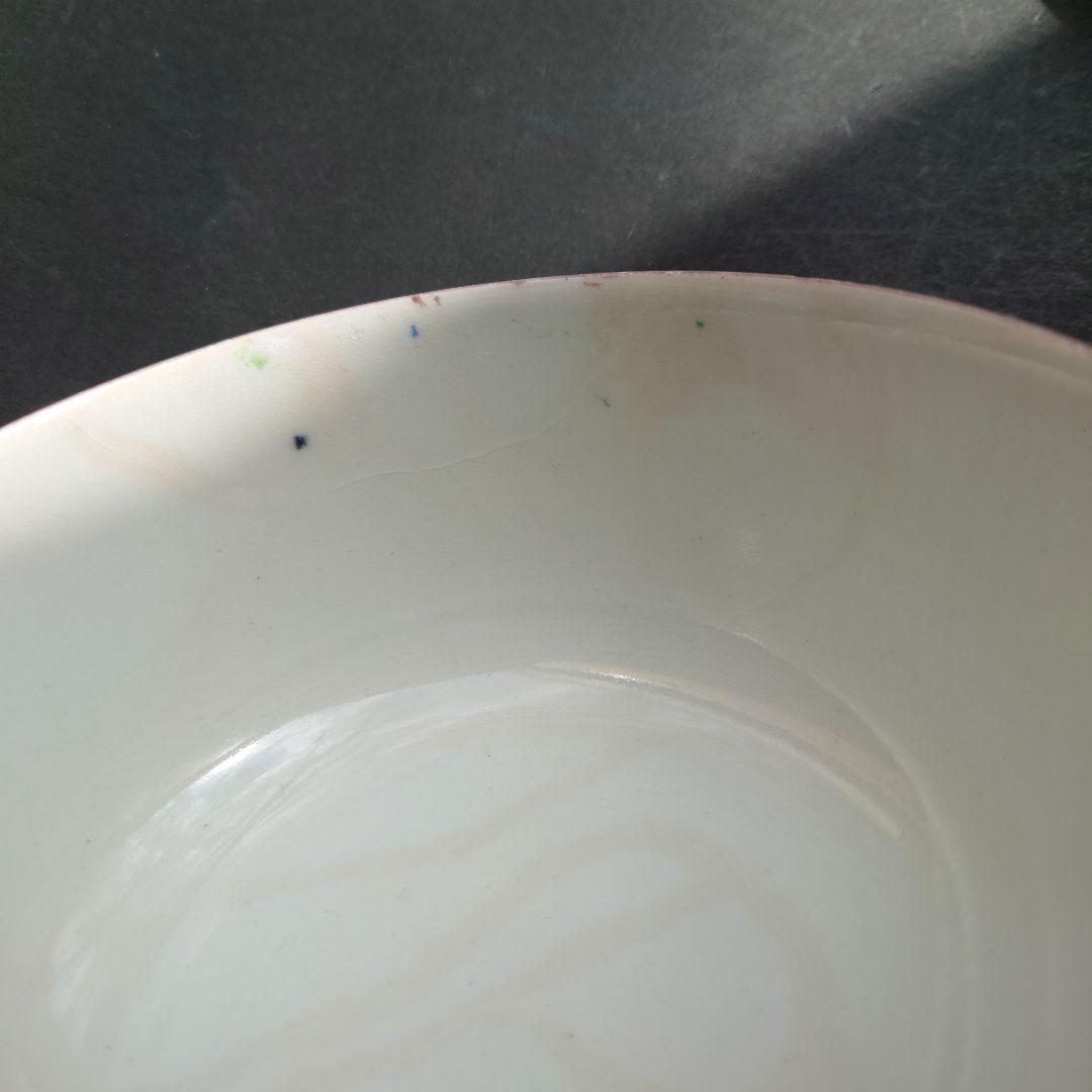 古伊万里　古九谷　江戸時代　鷺絵煮物碗　蓋碗　雑煮碗　染錦　錦彩　手描　色絵金彩