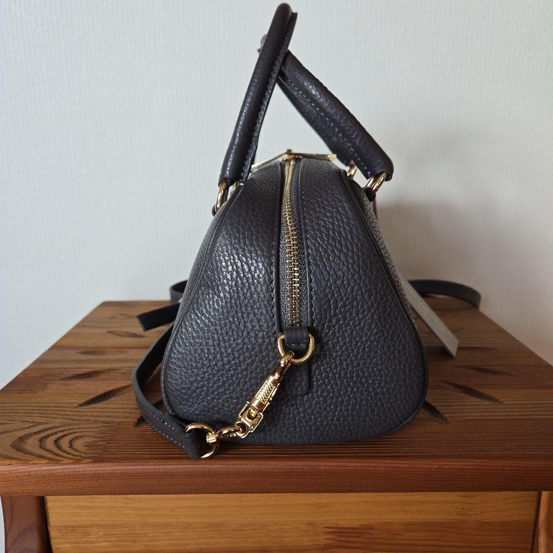 CHRISTIAN VILLA ダークグレー ショルダーバッグ