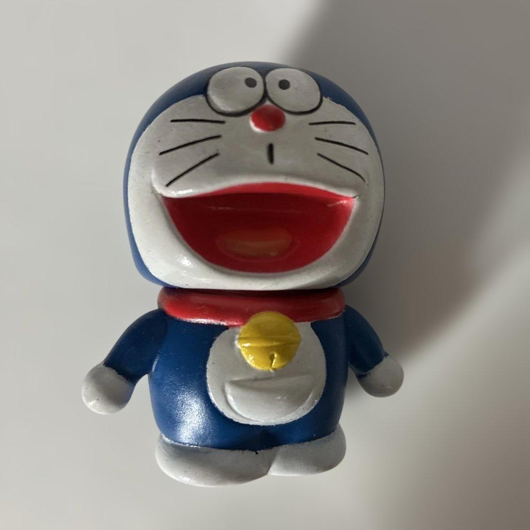 ドラえもん ソフビフィギュア レトロ 小学館 テレビ朝日 - メルカリ