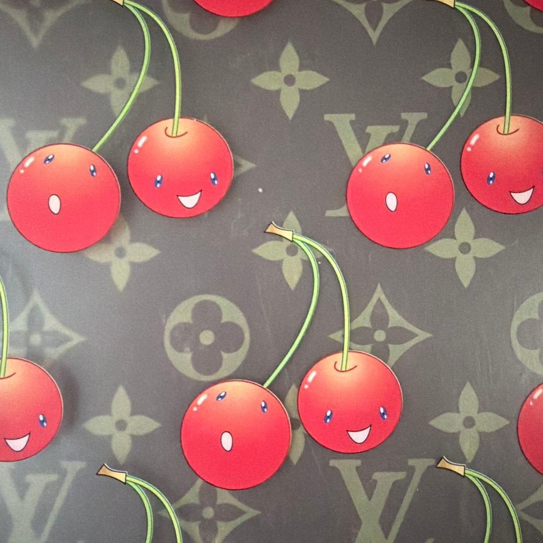 LV チェリー柄 村上隆コラボクリアファイルssサイズ - メルカリ