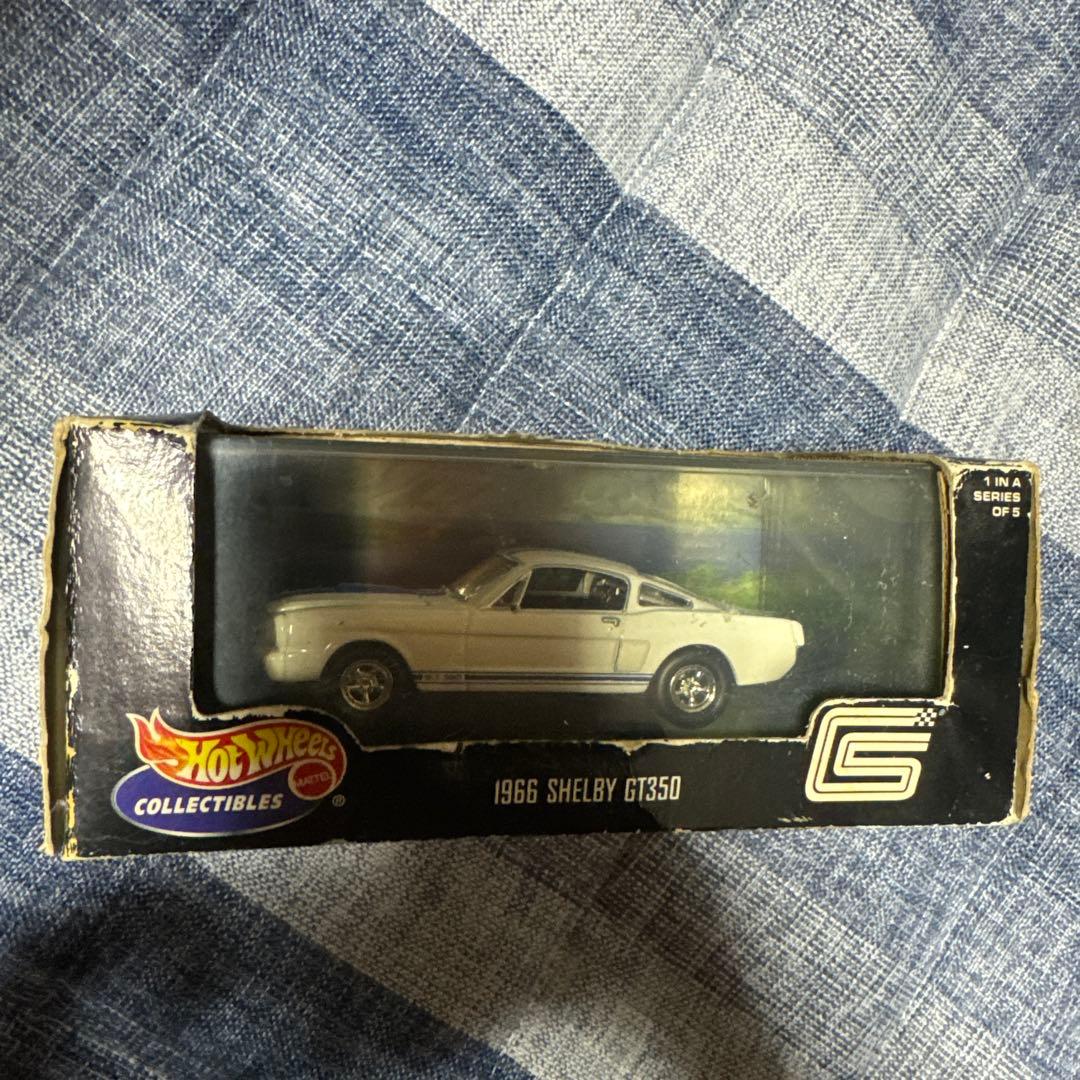 1966 Shelby GT350 ホワイト ミニカー 1:43