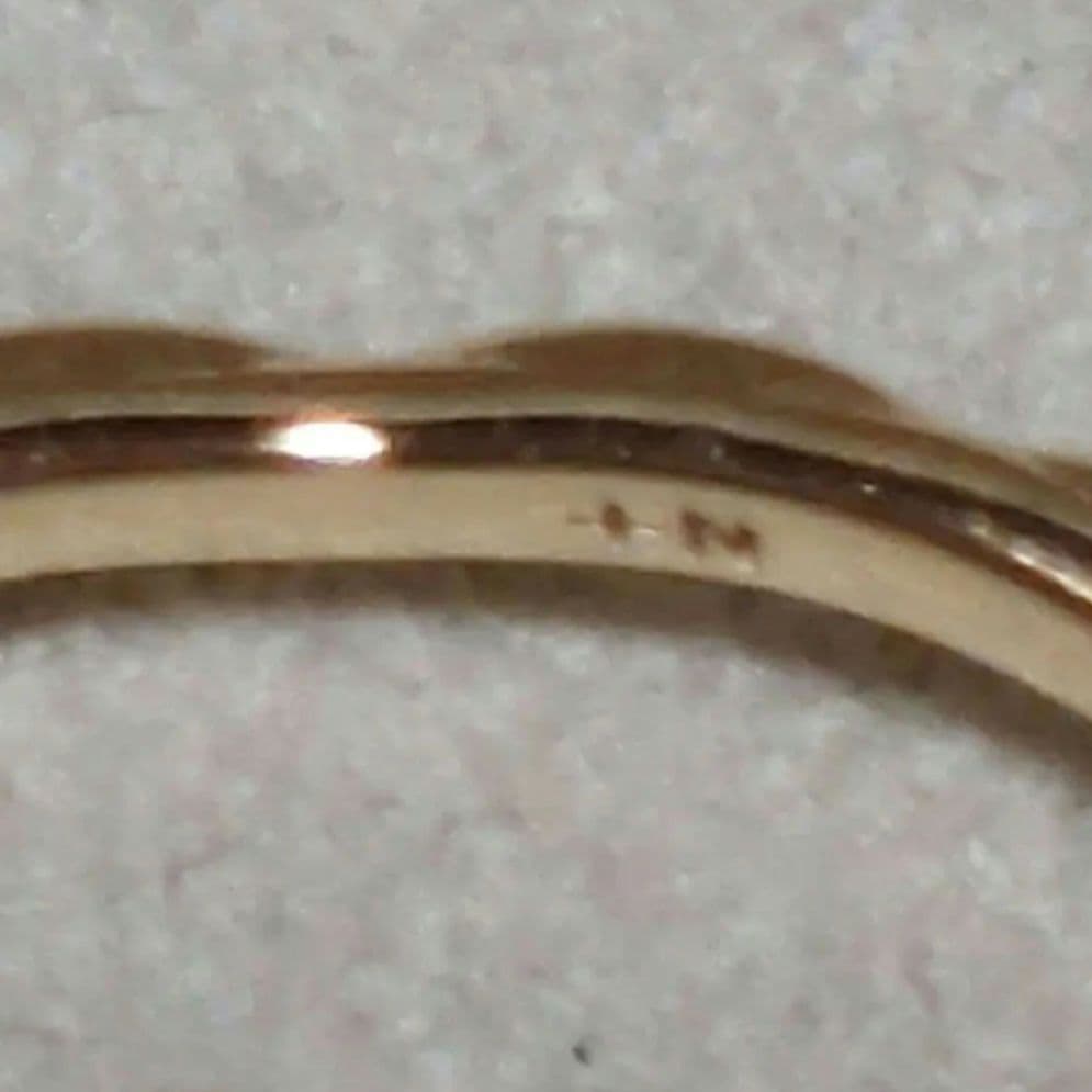 美品⭐ノジェス★オパールダイヤリング11号★アガット★エテ