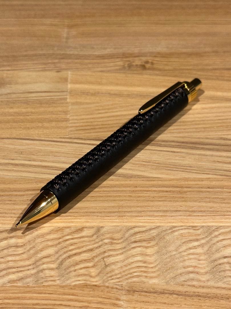 革軸シャーペン ブッテーロ 加藤金属 KATO202