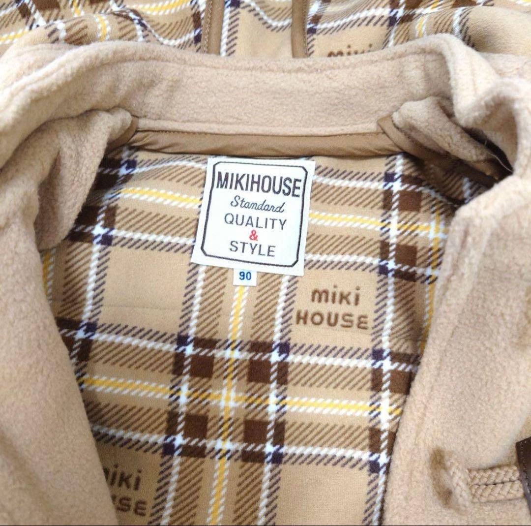 【美品・現行品】miki house ミキハウス ダッフルコート 90