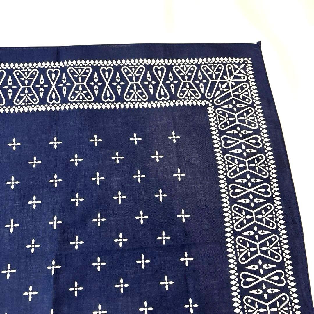 ミントコンディション　WAMCRAFT クロス柄バンダナ