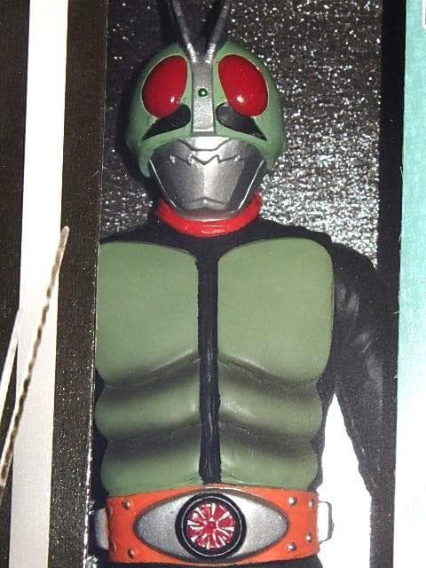 ☆仮面ライダーバインダー2冊＆新1号ライダーソフビ人形/石ノ森章太郎先生/