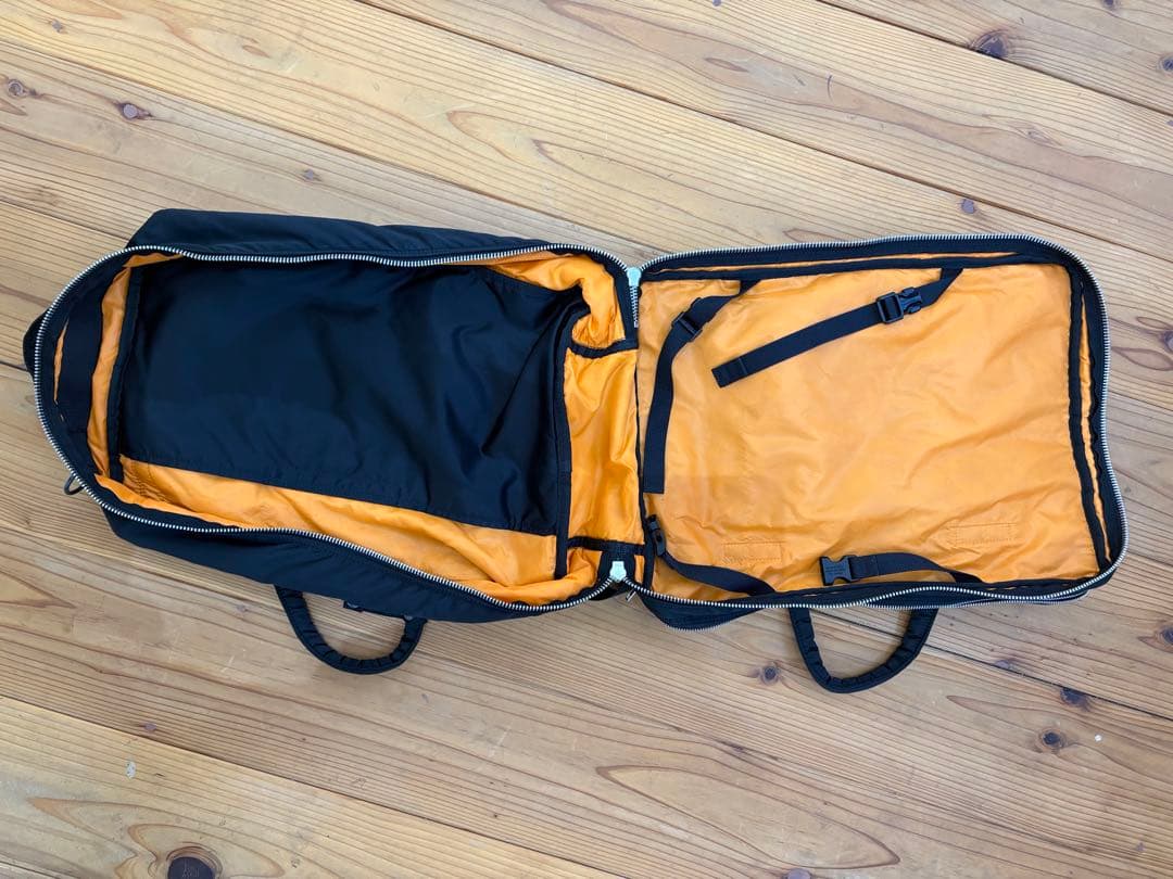 【美品】PORTER ポーター タンカー 3way 2層式　ブラック