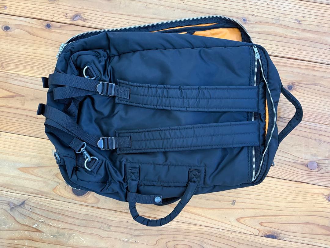 【美品】PORTER ポーター タンカー 3way 2層式　ブラック